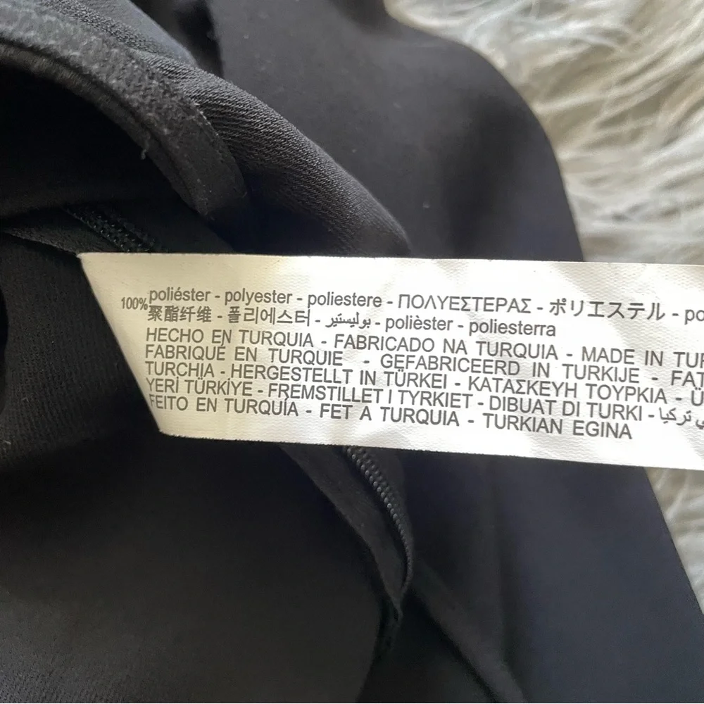 ZARA ruched cut-out top